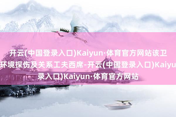 开云(中国登录入口)Kaiyun·体育官方网站该卫星主要用于空间环境探伤及关系工夫西席-开云(中国登录入口)Kaiyun·体育官方网站