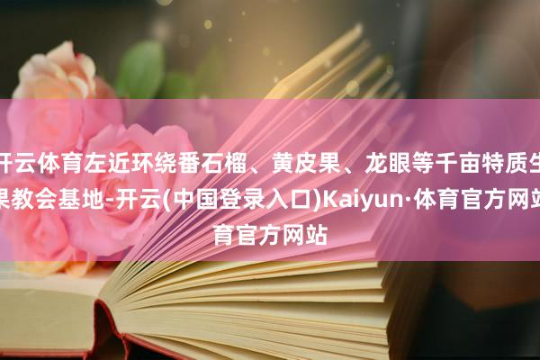 开云体育左近环绕番石榴、黄皮果、龙眼等千亩特质生果教会基地-开云(中国登录入口)Kaiyun·体育官方网站
